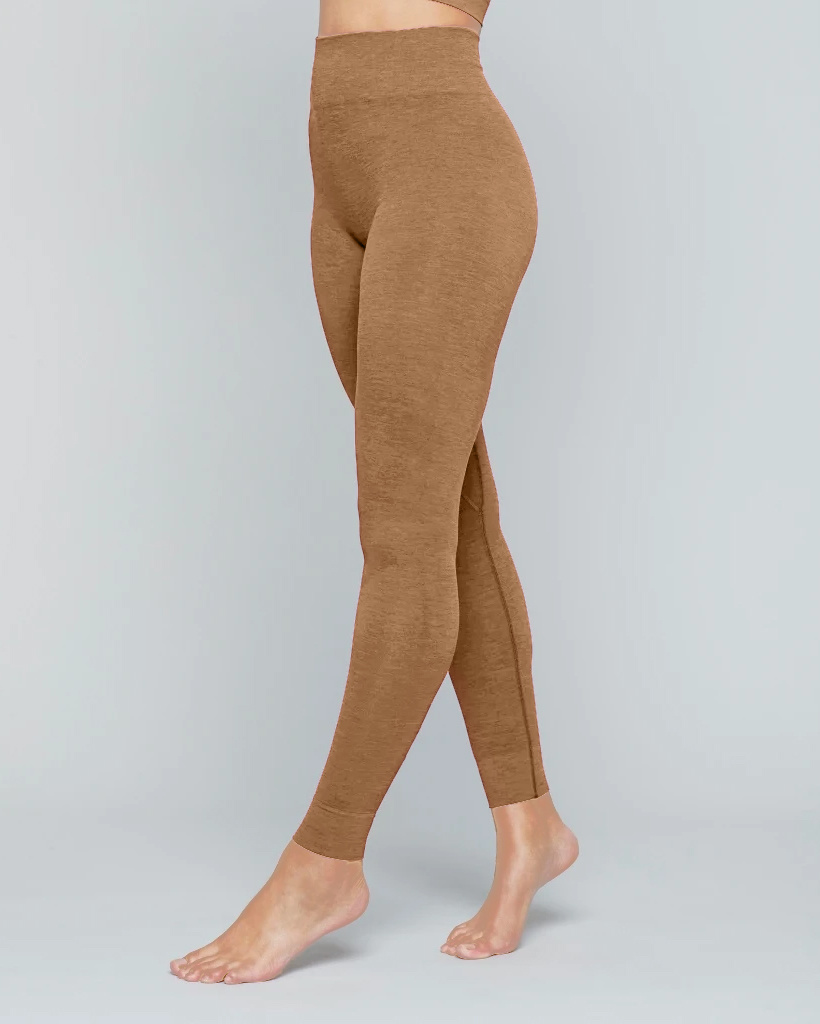 Moonchild Yoga Wear Seamless Leggings - Camel - Yogisha