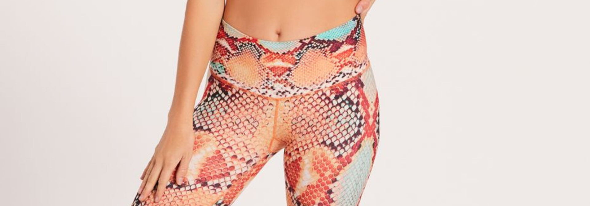 Niyama Sol Barefoot Legging - Anaconda Coral