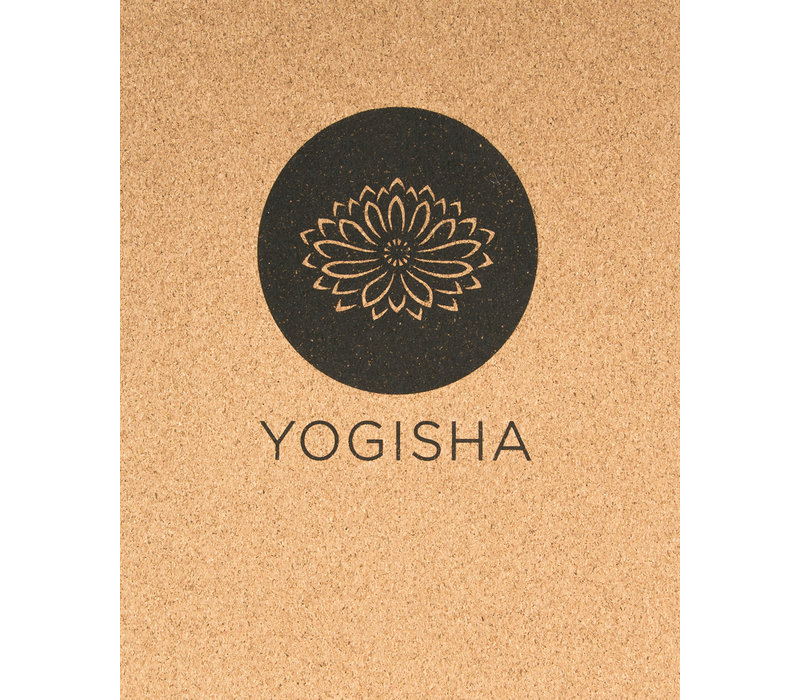 Yogisha Cork Yoga Mat 183cm 61cm 4mm