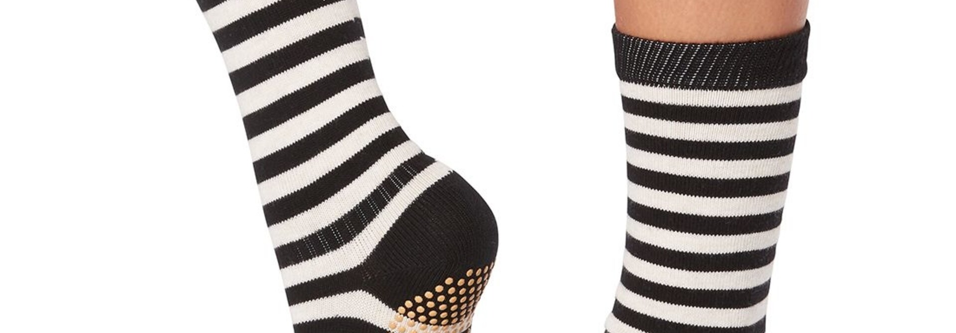 Toesox Yoga Halbzehsocken Casual Crew - Modernism