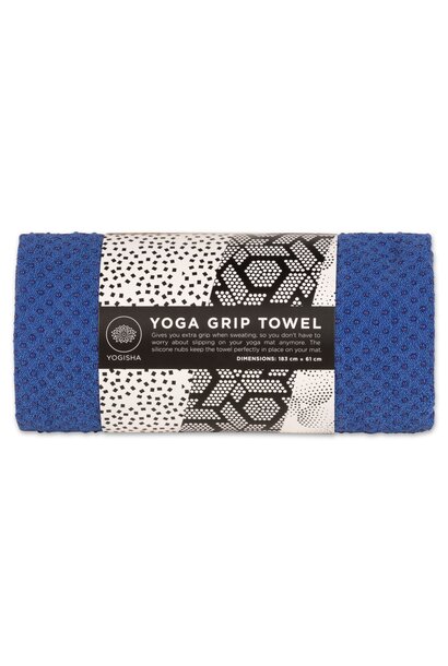 Yogisha Yoga Handdoek 183cm 61cm - Blauw