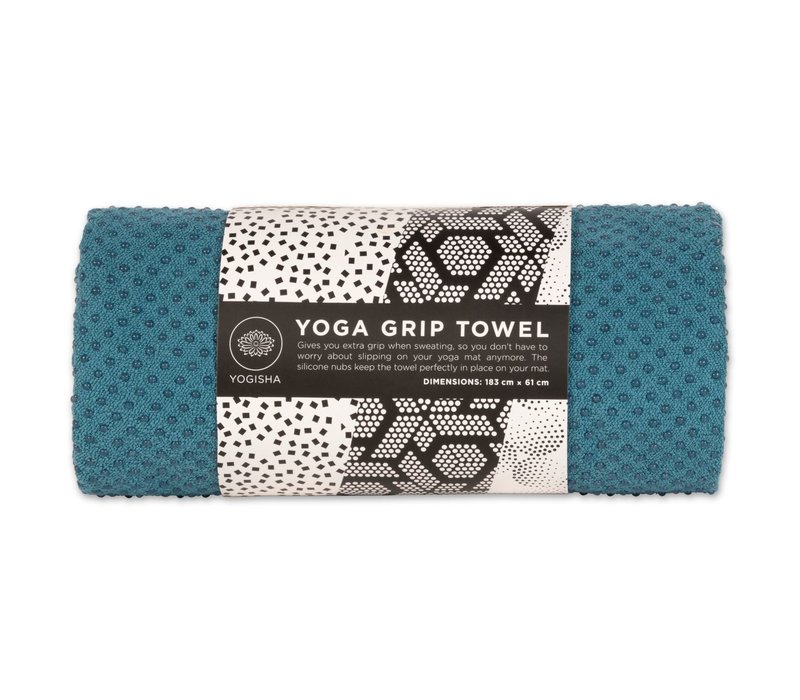 Yogisha Yoga Towel 183cm 61cm - Petrol