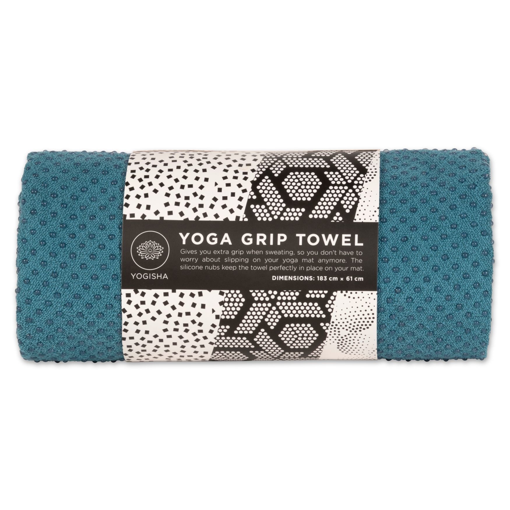 in tegenstelling tot motief Brouwerij Yogisha Yoga Handdoek 183cm 61cm - Petrol - Yogisha