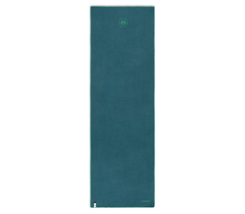 Yogisha Yoga Handdoek 183cm 61cm - Petrol