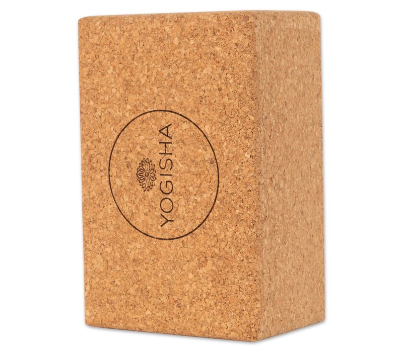 Yogisha Yoga Block Cork Large