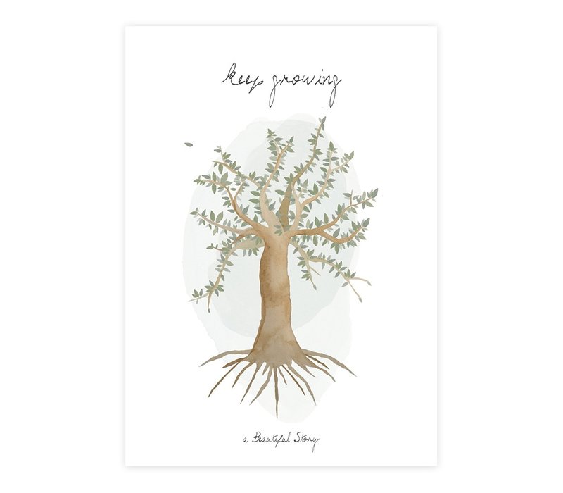 A Beautiful Story Karte - Tree