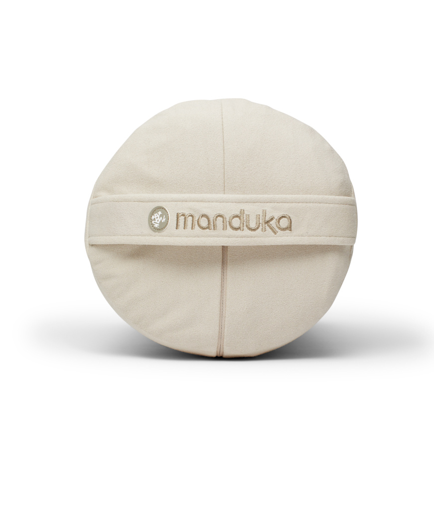 Manduka Yoga Bolster Round - Sand-2