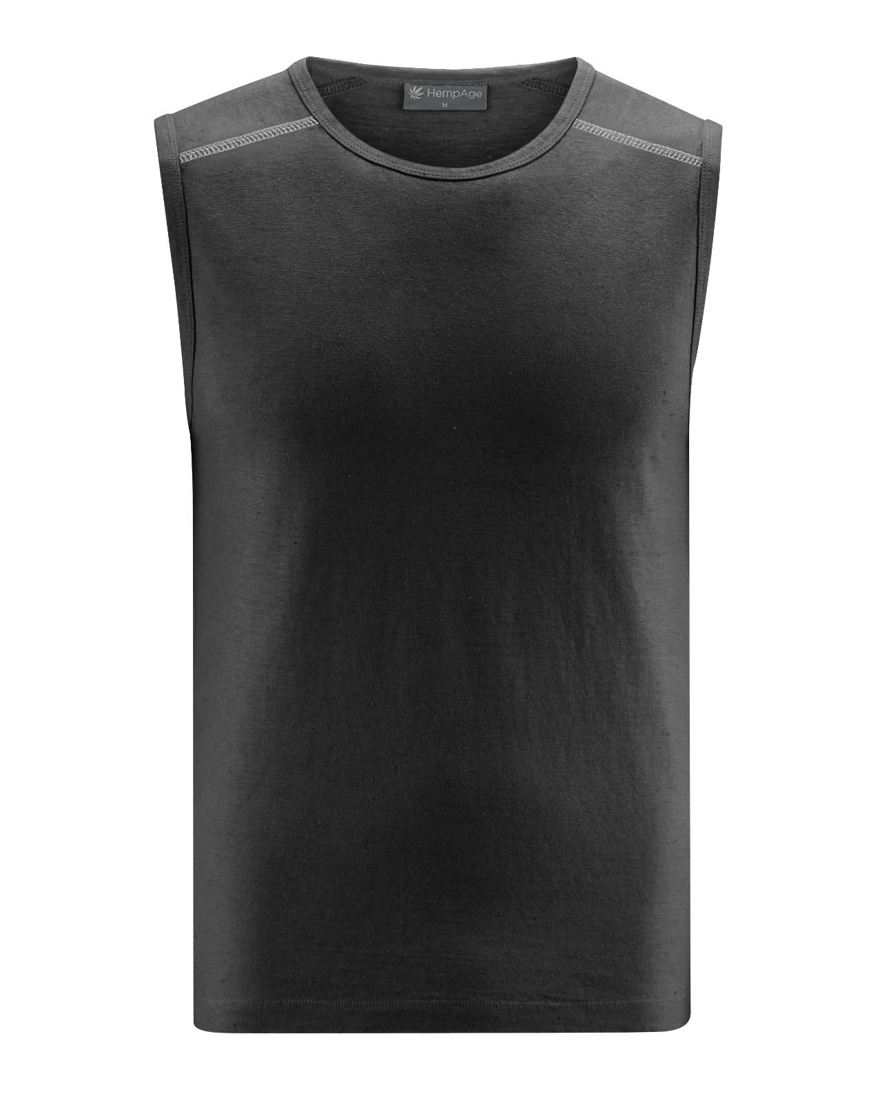 Grey Organic Cotton Tank Top, Pilates Apparel