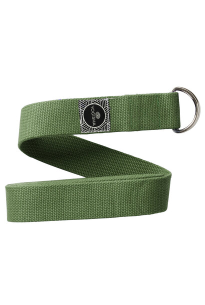 Yogisha Yoga Belt Cotton - Olive Green