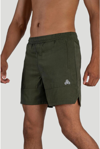 Iron Roots Eucalyptus Performance Shorts - Pine Green