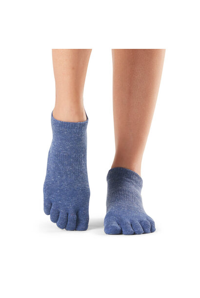 Toesox Yoga Zehensocken Low Rise - Navy