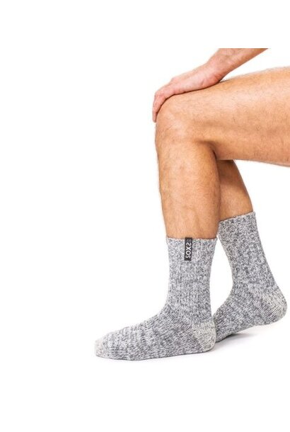 Soxs Socks Half-Height - Grey/Jet Black 42-46