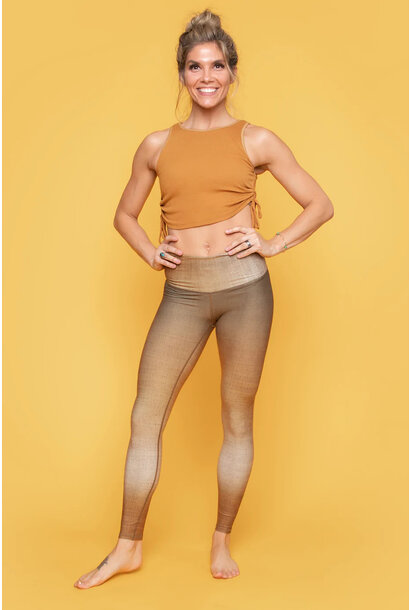 Niyama Sol Barefoot Legging - Turmeric Dip Dye