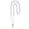 A Beautiful Story A Beautiful Story Blessing Gold Necklace - Black Onyx
