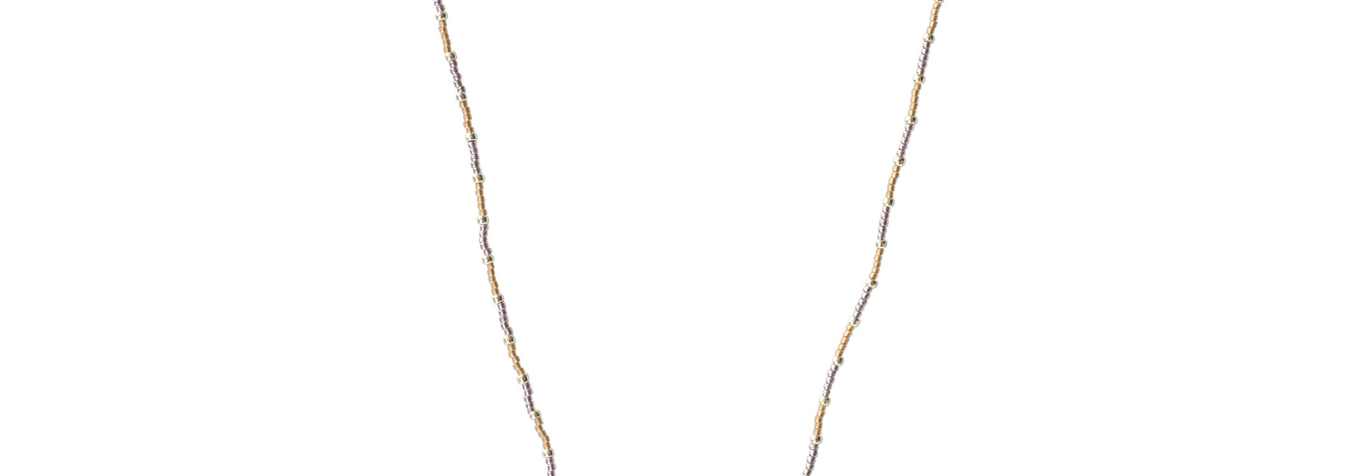 A Beautiful Story Fresh Silver Necklace - Smoky Quartz