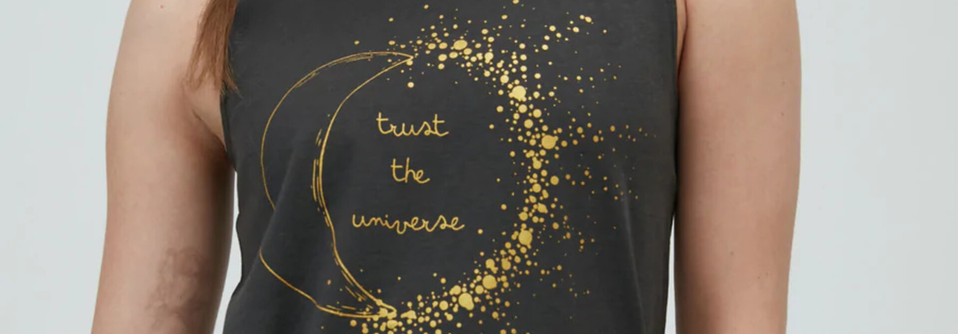 Spiritual Gangster Trust The Universe Muscle Tank - Vintage Black