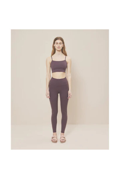 Moonchild Yoga Wear Lunar Luxe Bra Top - Fig