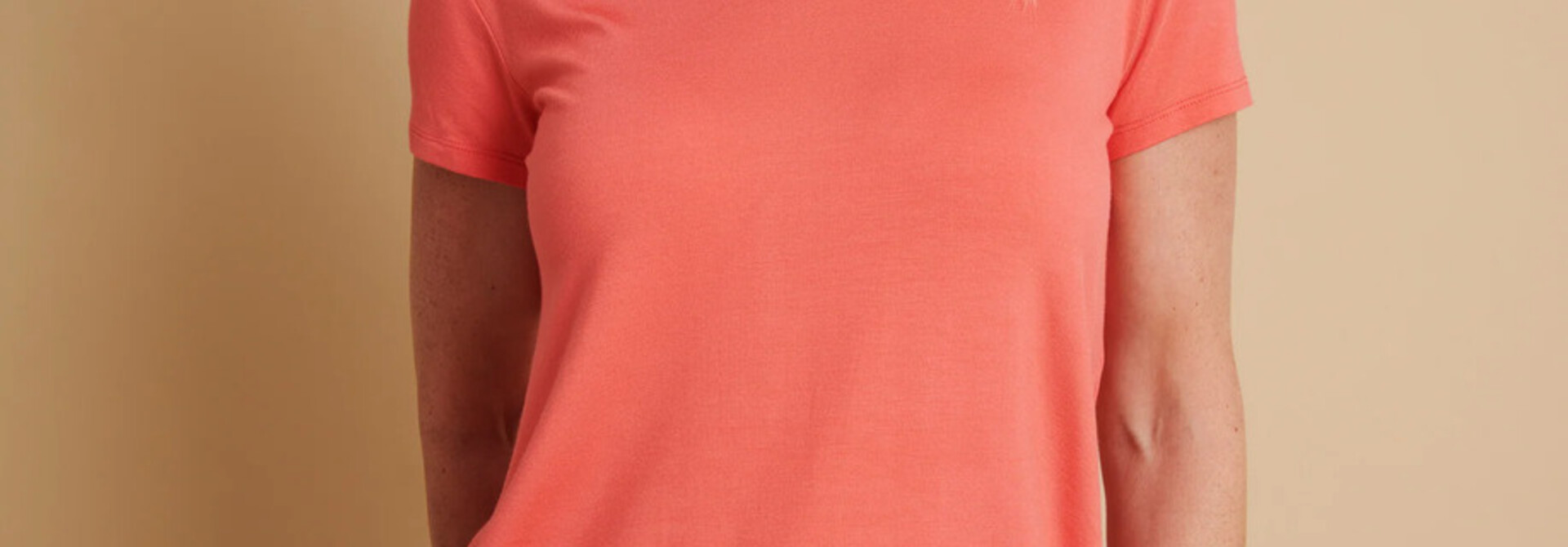 Asquith Smooth You Tee - Coral