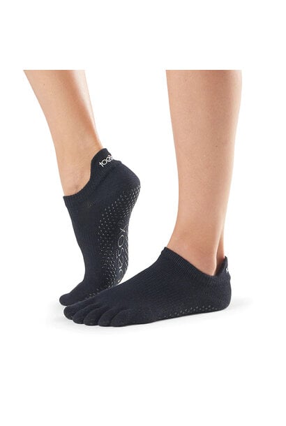 Moonchild Toe Grip Socks - Low Rise - Onyx Black - YogaHabits