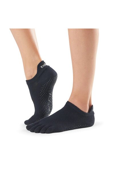 Toesox Yoga Zehensocken Low Rise - Black