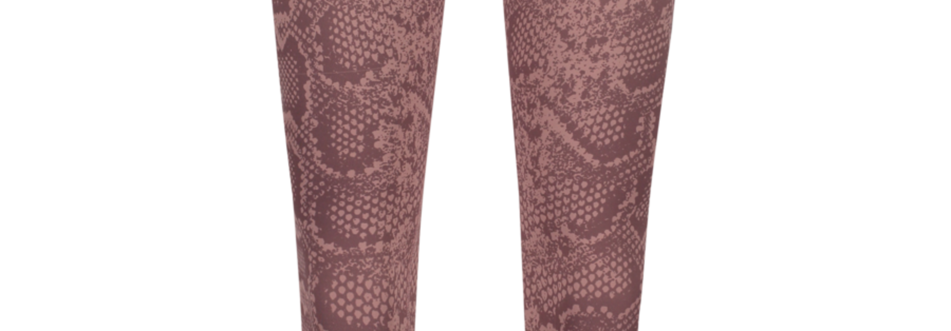House of Gravity Signature Leggings - Mauve Snake