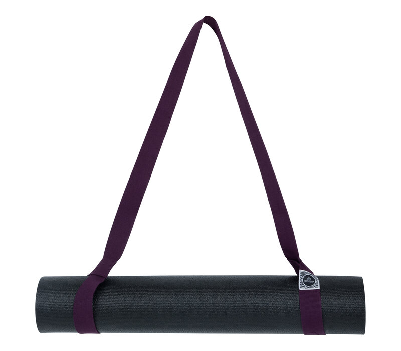 Yogisha Yoga Mat Strap - Dark Purple