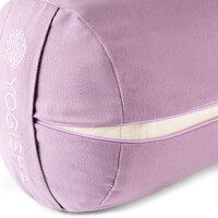 Yogisha Yoga Bolster Round Kapok - Light Pink