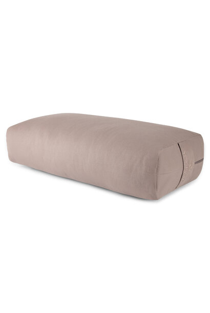Yogisha Yoga Bolster Rechteckig Kapok - Taupe