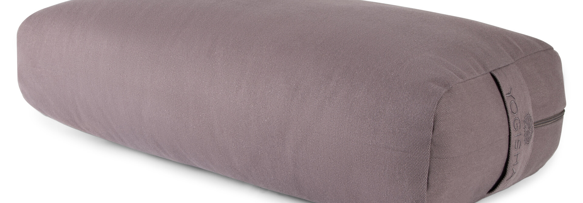 Yogisha Yoga Bolster Rechteckiges Kapok – Dunkelgrau