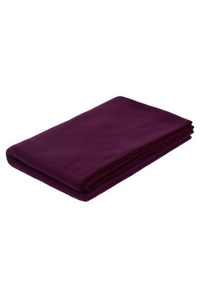 Yogisha Yoga Blanket Fleece - Aubergine