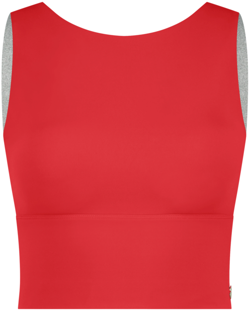 House of Gravity House of Gravity Divine crop top bra coral red - VLVT  Online