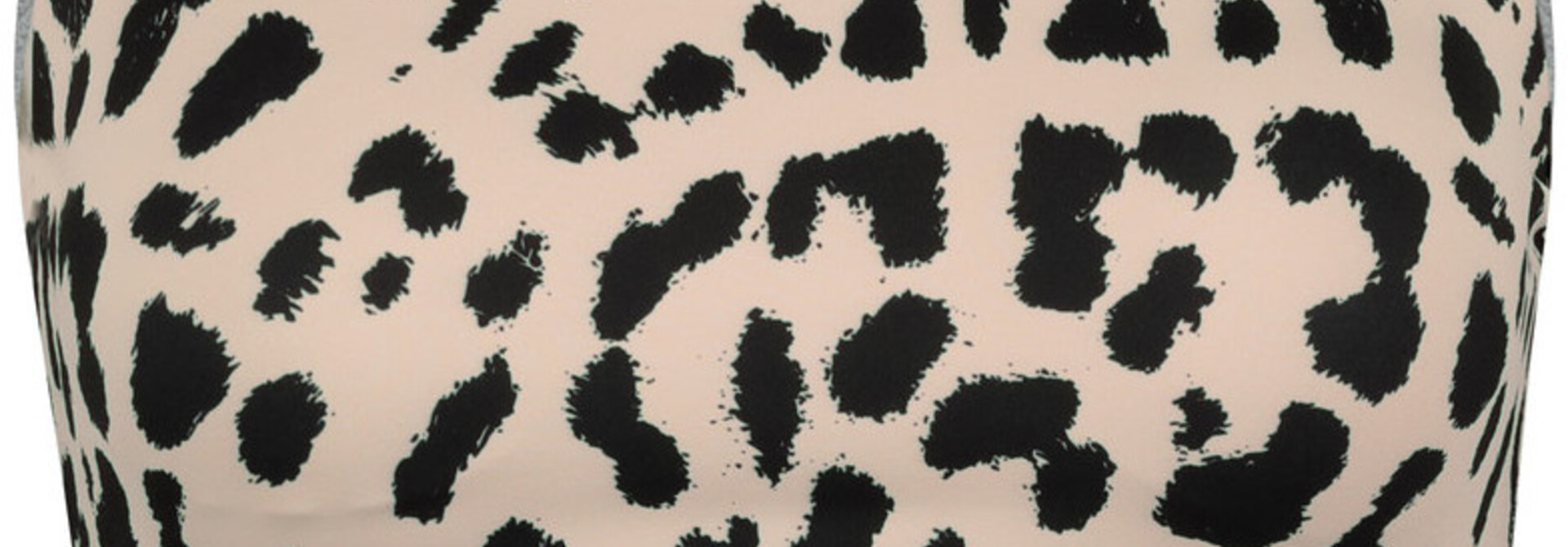 House of Gravity Cross Crop Top - Lava Print