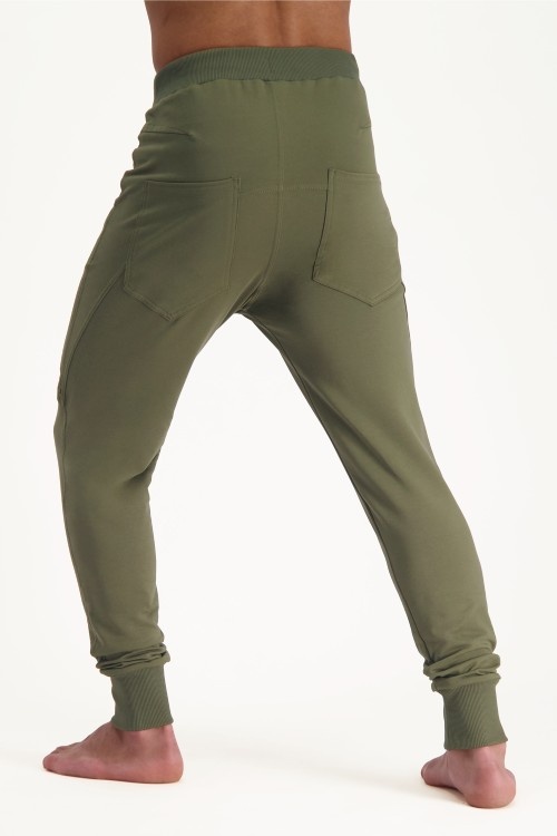 Renegade Guru Arjuna Yoga Pants - Olive - Yogisha Amsterdam