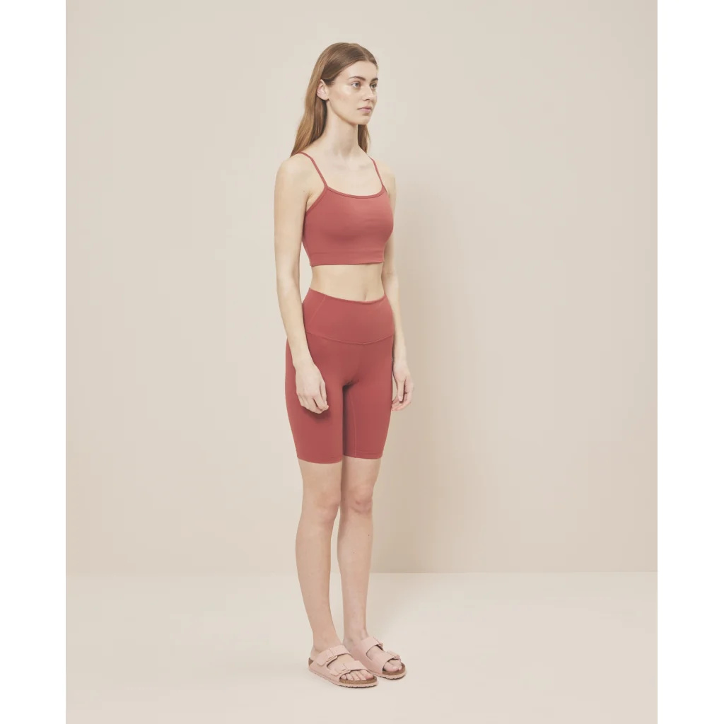 Moonchild Yoga Wear Lunar Luxe Shorts - Burnt Sienna-4