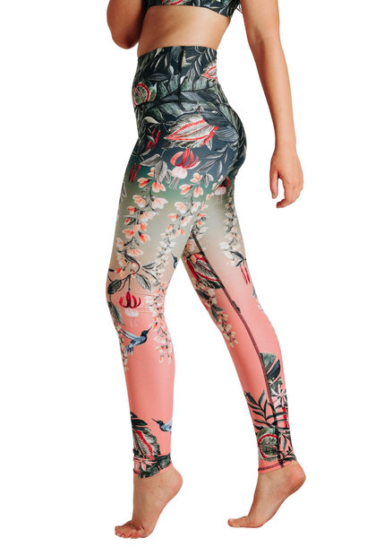 Yoga Democracy Yoga Legging 'Long Leg' - Feeling Ferntastic