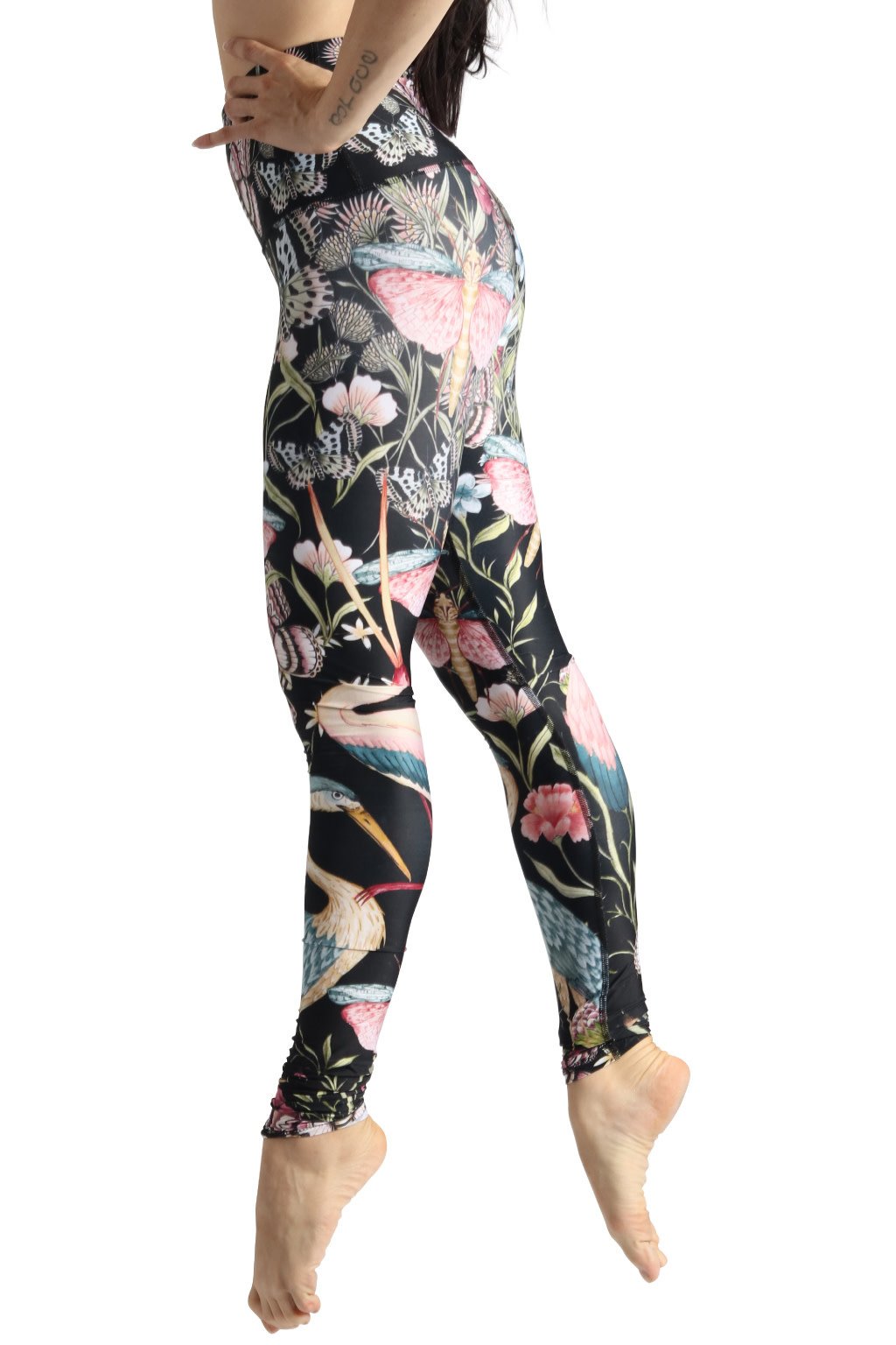 Yoga Democracy Yoga Democracy Yoga Legging - Pretty In Black 81 cm