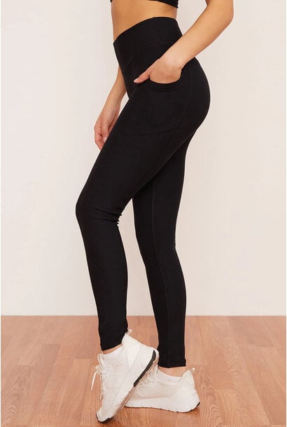 Wolven Pocket Legging - Onyx