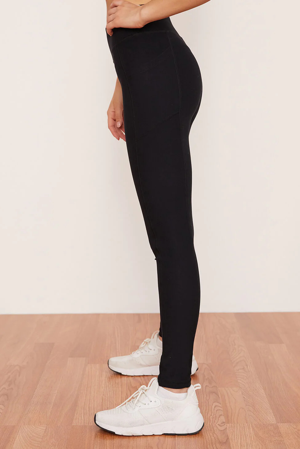 Wolven Wolves Pocket Leggings - Onyx