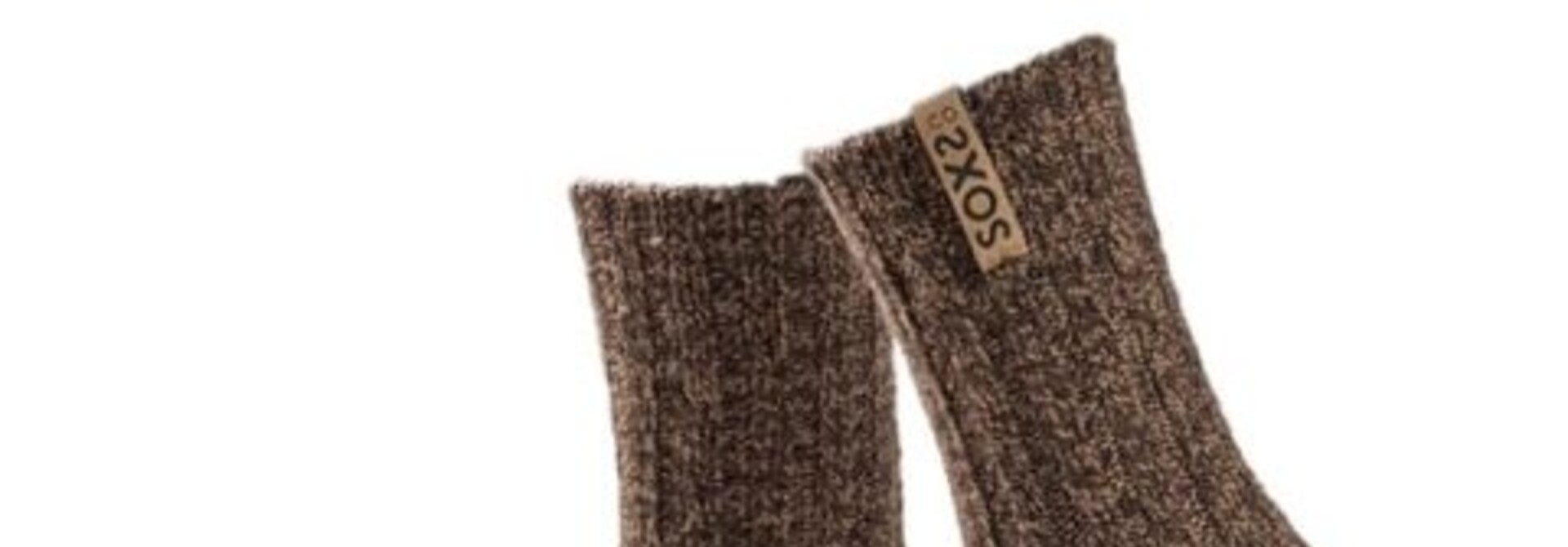 Soxs Socken Medium – Braun/Golden Panther 42-46