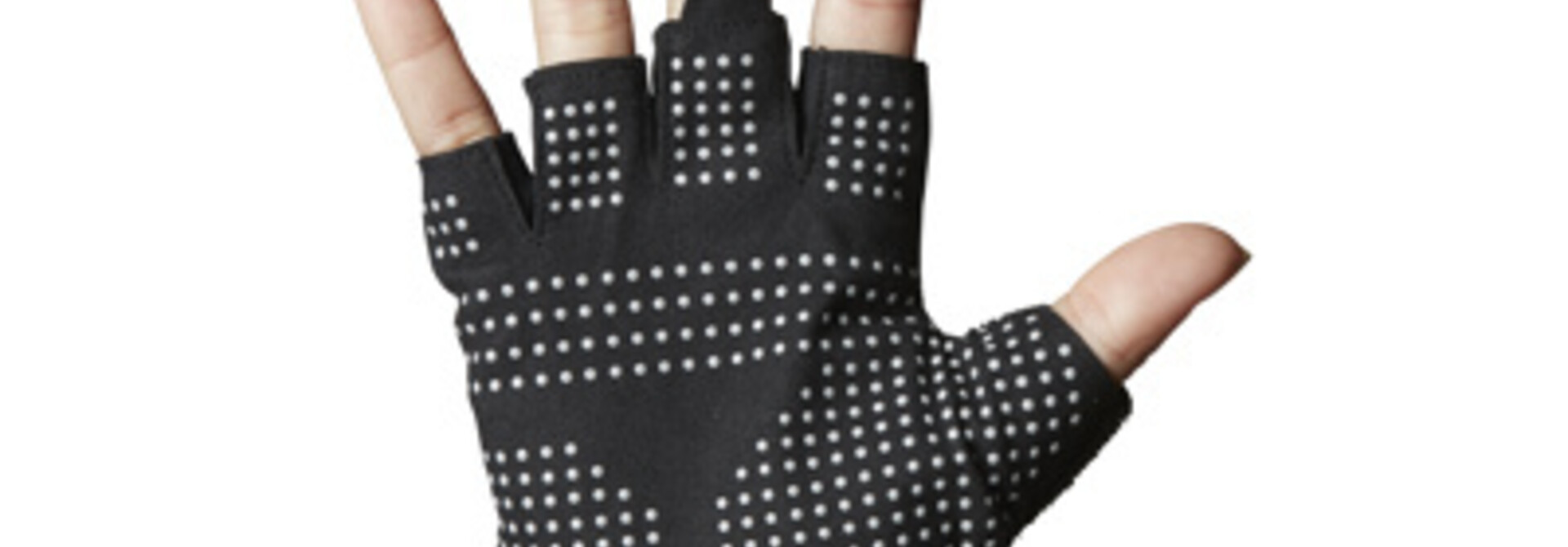 Half finger Grip Gloves, Tavi Noir