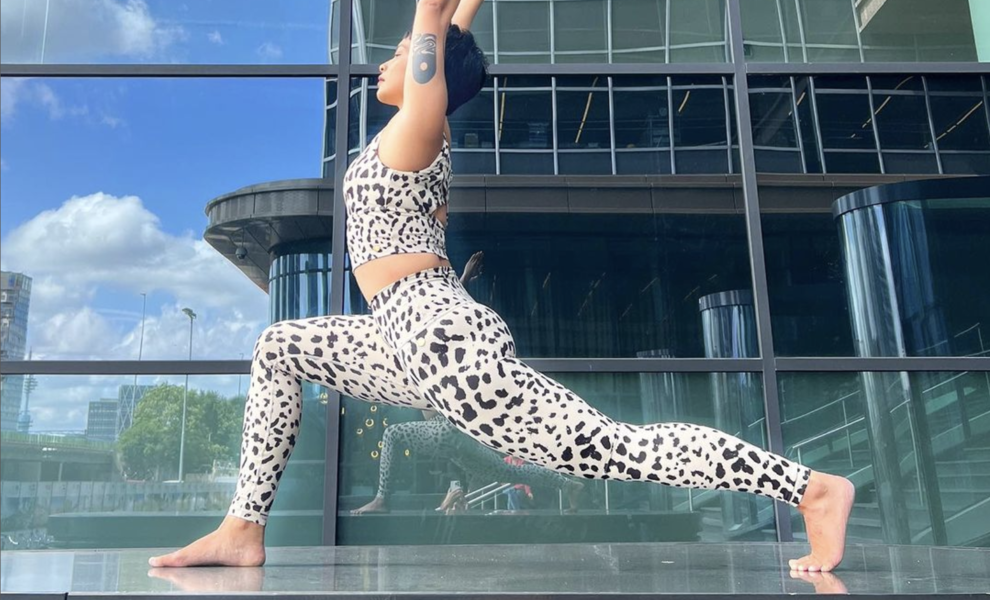 Wolven Legging - Moonlight Mandala - Yogisha Amsterdam