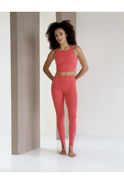 House of Gravity Signature Leggings - Coral