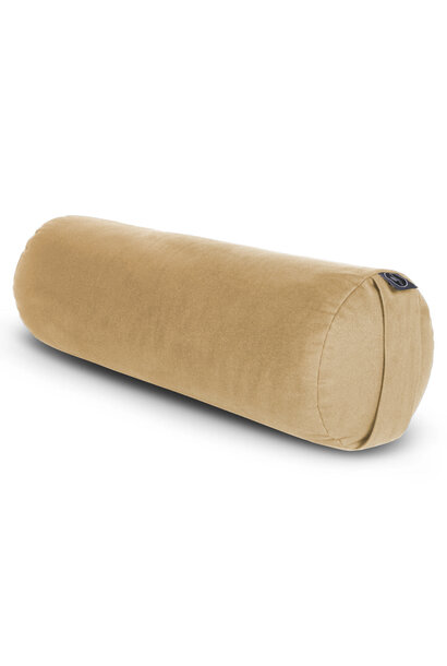 Yogisha Yoga Bolster Rond Boekweit Deluxe - Zand