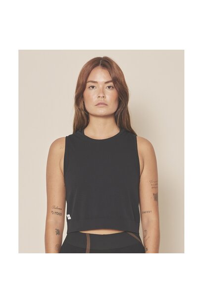 Moonchild Box Tank Top - Black