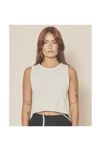 Moonchild Box Tank Top - Pumice