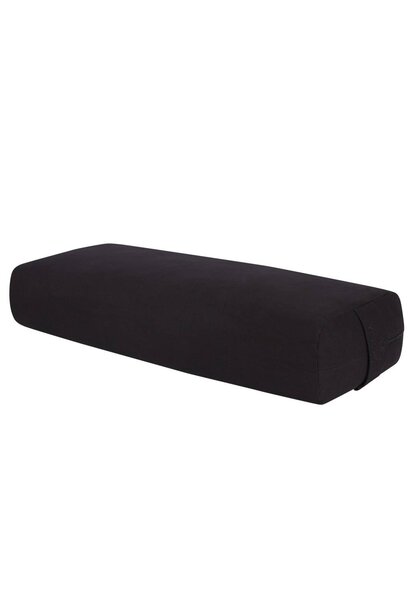 Yogisha Yoga Bolster Rechthoekig Boekweit - Zwart