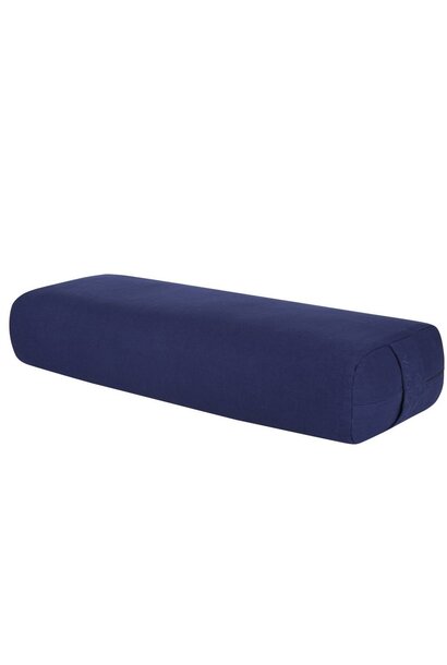 Yogisha Yoga Bolster Rechteckig Buchweizen – Dunkelblau