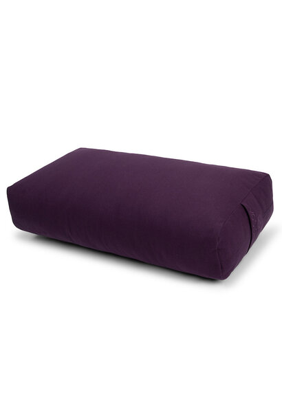 Yogisha Yoga Bolster Rectangular Buckwheat - Purple