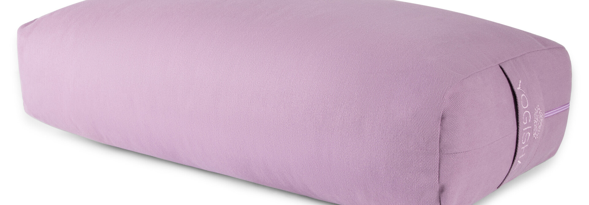 Yogisha Yoga Bolster Rectangular Buckwheat - Light Pink