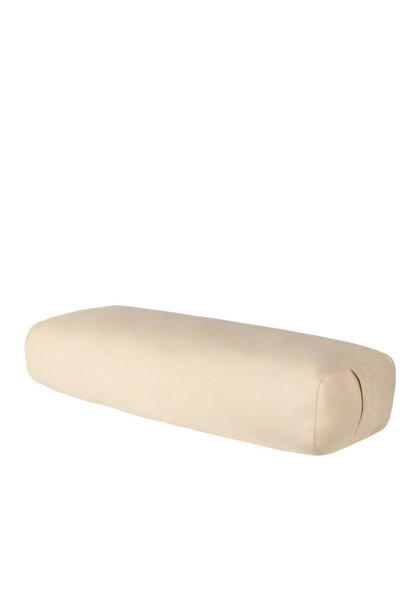 Yogisha Yoga Bolster Rectangular Buckwheat - Ecru